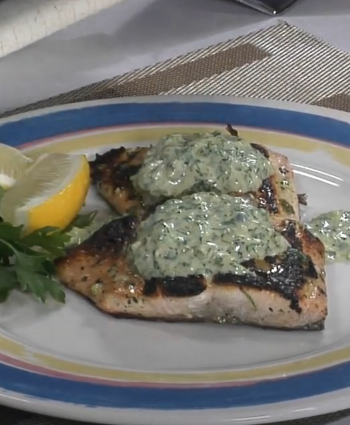 Cilantro-Lime Grilled Salmon