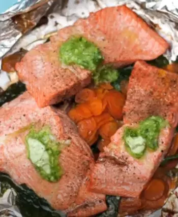 Salmon Foil Pack Dinner