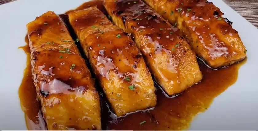 Teriyai Salmon. 1