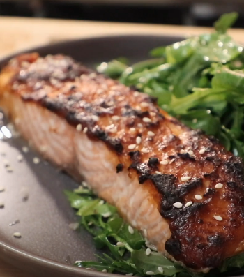 Broiled Salmon