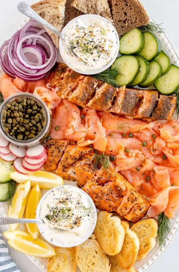 Smoked Salmon Accompaniments